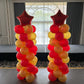 1.5 Meter Air Balloon Column With 18 Inch Foil Each