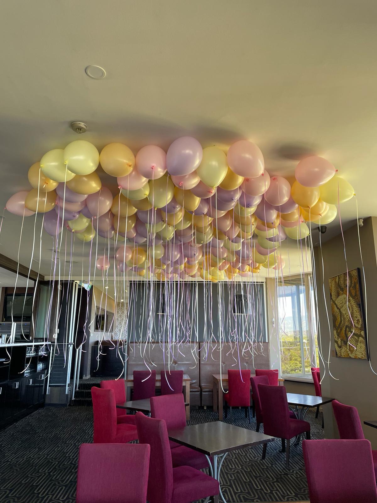 100 x Loose Ceiling Helium Balloon (Float Time up to 4+ Days)