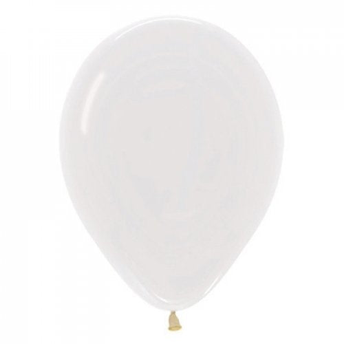 12cm (5 Inch) Crystal Clear Latex Balloons