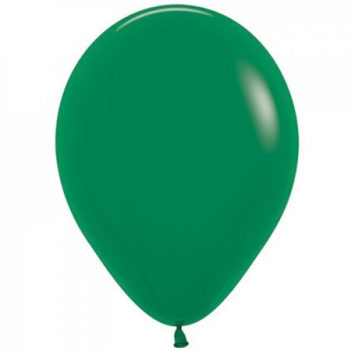 12cm (5 Inch) Forest Green Latex Balloons