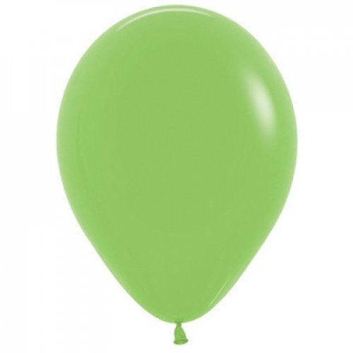 12cm (5 Inch) Lime Green Latex Balloons