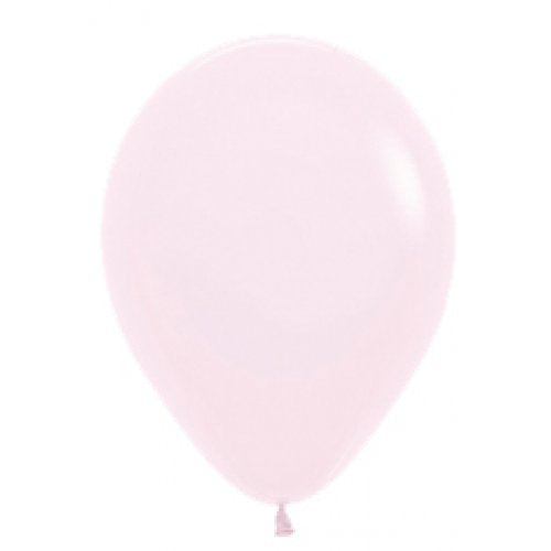 12cm (5 Inch) Matte Pastel Pink Latex Balloons