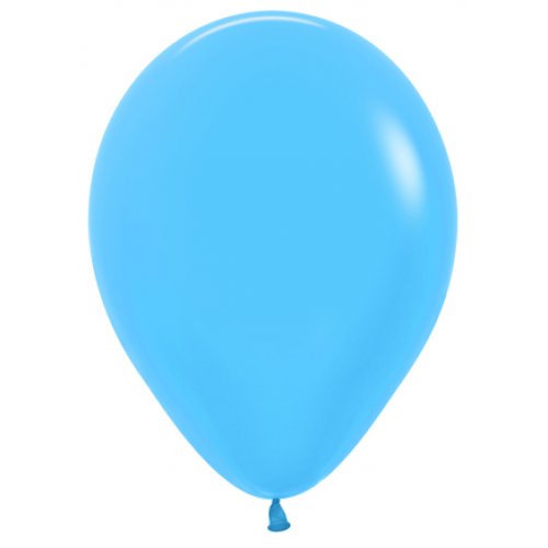 12cm (5 Inch) Neon Blue Latex Balloons