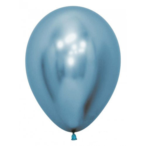 12cm (5 Inch) Reflex Blue Latex Balloons