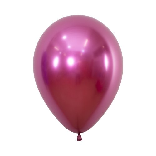 12cm (5 Inch) Reflex Fuchsia Latex Balloons