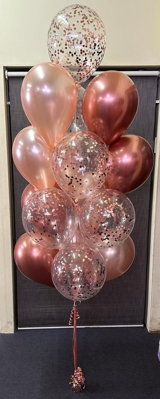 16 Helium Balloons Bouquet