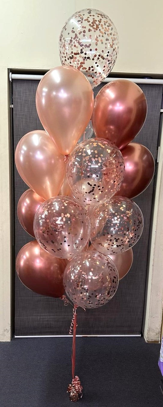 16 Helium Balloons Bouquet