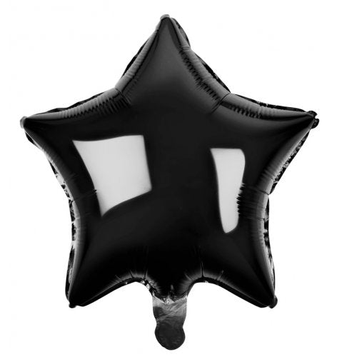 18 Inch Black Star Foil Balloon