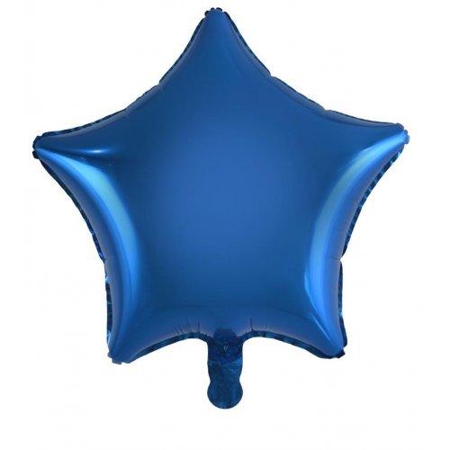 18 Inch Blue Star Foil Balloon