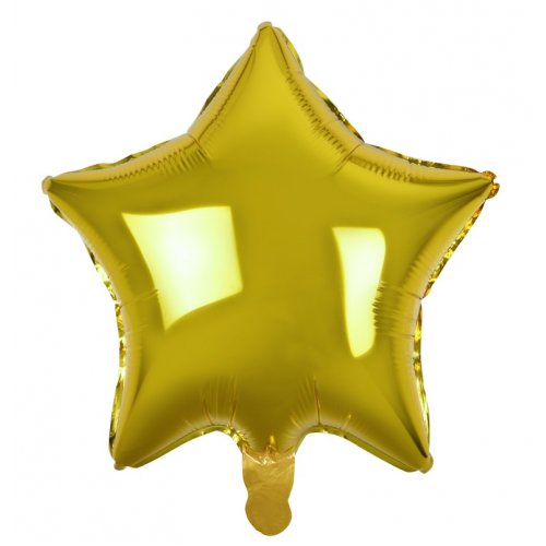 18 Inch Gold Star Foil Balloon