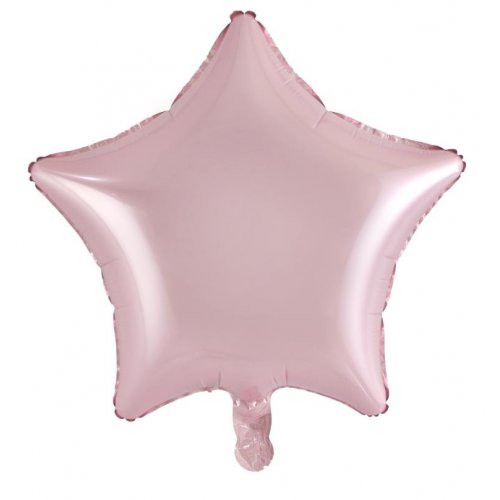 18 Inch Light Pink Star Foil Balloon