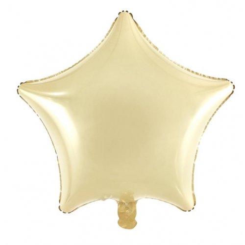18 Inch Luxe Gold Star Foil Balloon