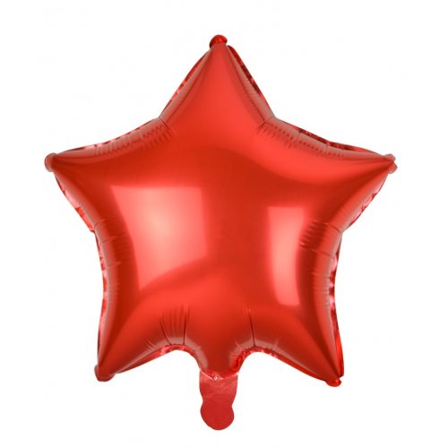 18 Inch Red Star Foil Balloon