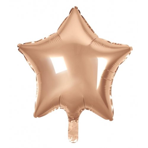 18 Inch Rose Gold Star Foil Balloon