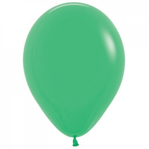 30cm (11 Inch) Green Latex Balloons