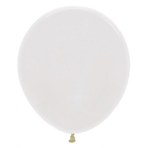 46cm Crystal Clear Latex Balloons