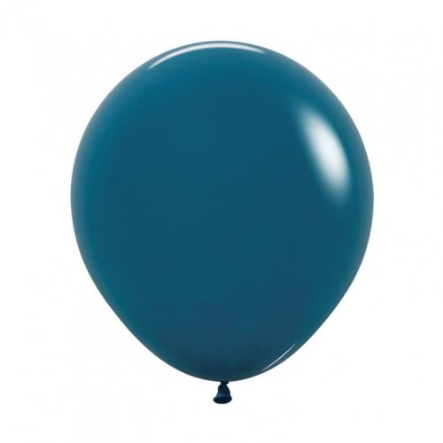46cm Deep Teal Latex Balloons