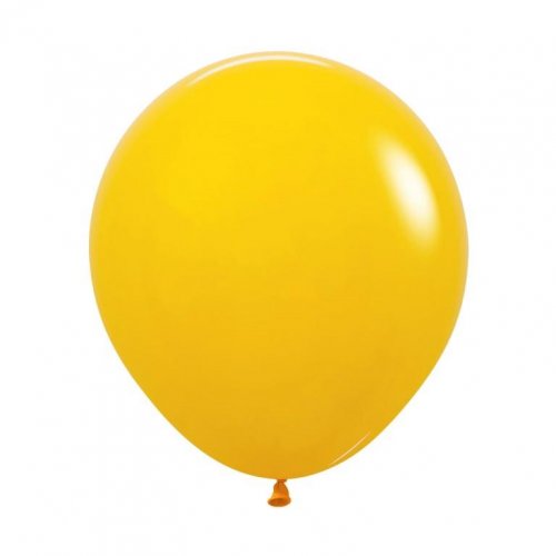 46cm Honey Yellow Latex Balloons