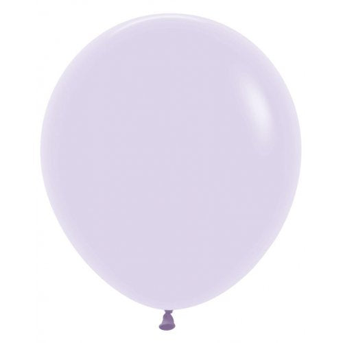 46cm Matte Pastel Lilac Latex Balloons