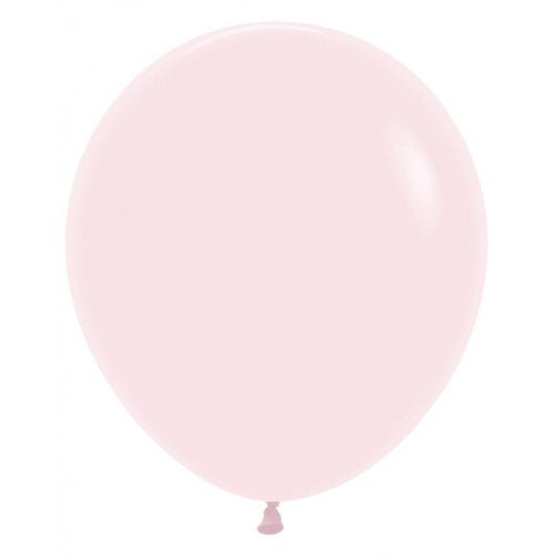 46cm Matte Pastel Pink Latex Balloons