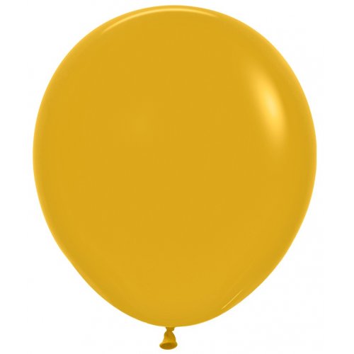 46cm Mustard Latex Balloons
