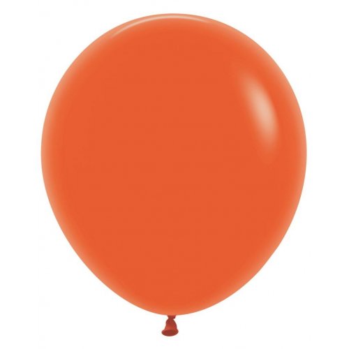 46cm Orange Latex Balloons