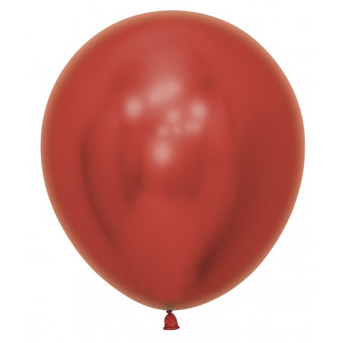 46cm Reflex Red Latex Balloons