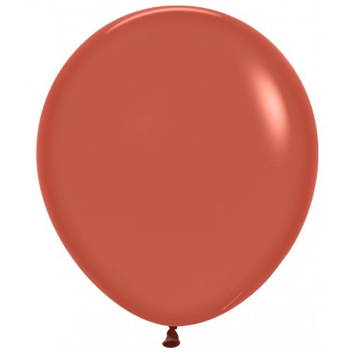 46cm Terracotta Latex Balloons