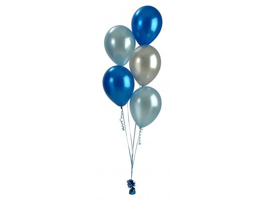 5 Helium Balloons Bouquet