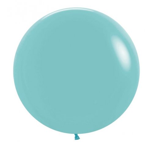 60cm Aquamarine Blue Latex Balloons