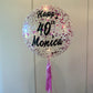 60cm Confetti Personalised Balloon