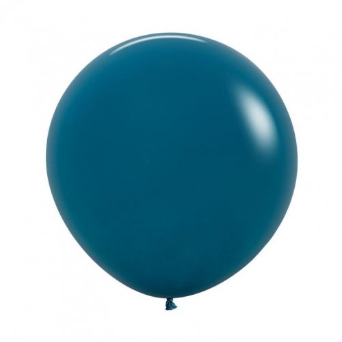 60cm Deep Teal Latex Balloons