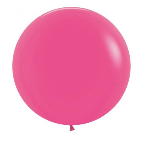 60cm Fuchsia Pink Latex Balloons