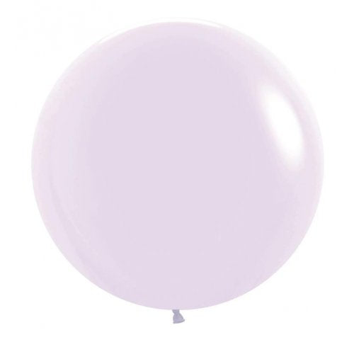 60cm Matte Pastel Lilac Latex Balloons