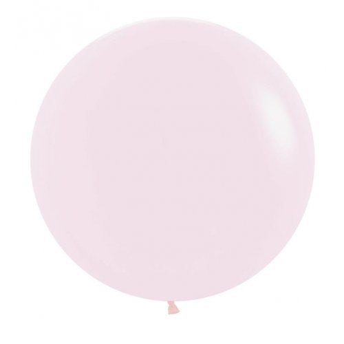 60cm Matte Pastel Pink Latex Balloons