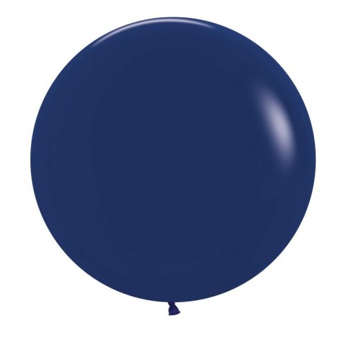 60cm Navy Blue Latex Balloons