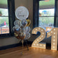 60cm Personalised Balloons Bouquet 101