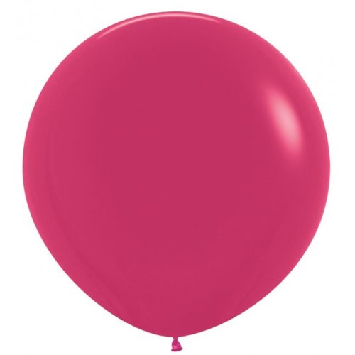 60cm Raspberry Hot Pink Latex Balloons