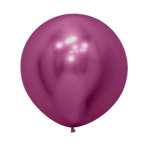 60cm Reflex Fuchsia Pink Latex Balloons