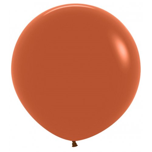 60cm Terracotta Latex Balloons