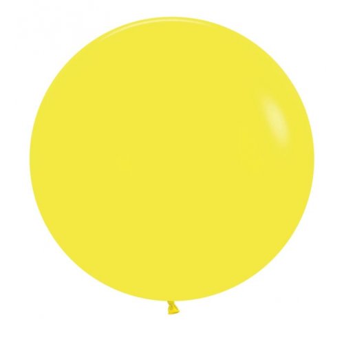 60cm Yellow Latex Balloons