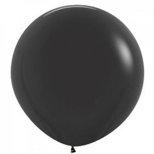 90cm Black Latex Balloons