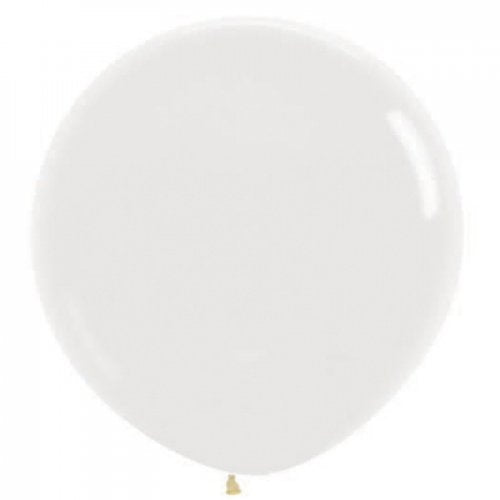 90cm Crystal Clear Latex Balloons