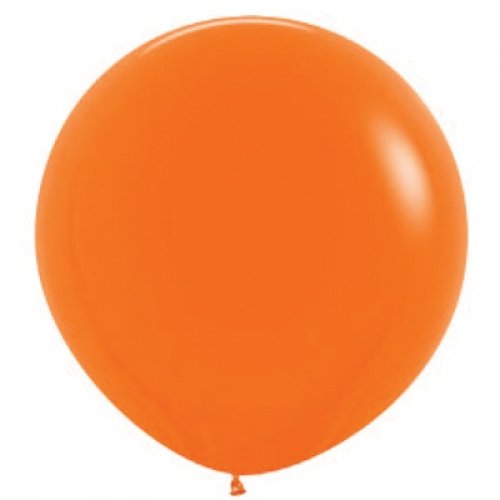 90cm Orange Latex Balloons