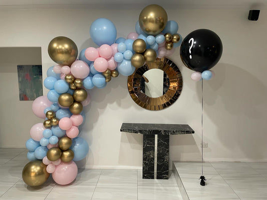 Gender Reveal Balloon Garland Sydney - 3 Meter